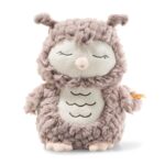 Steiff Kuscheltier Ollie Eule, Süßes Stofftier, Jungen, Mädchen & Babys ab 0 Monaten, Friends, Plüschti Beige