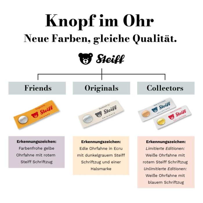 Steiff Kuscheltier Ollie Eule, Süßes Stofftier, Jungen, Mädchen & Babys ab 0 Monaten, Friends, Plüschti Beige – Bild 3