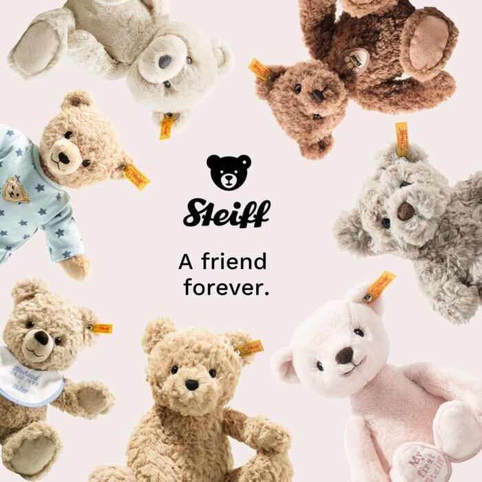 Steiff Kuscheltier Ollie Eule, Süßes Stofftier, Jungen, Mädchen & Babys ab 0 Monaten, Friends, Plüschti Beige – Bild 4