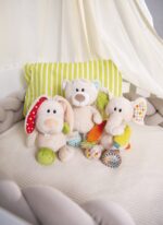My First NICI Kuscheltier Bär Taps – Plüschtier Stofftier für Babys und Kleinkinder ab durt – Bild 2