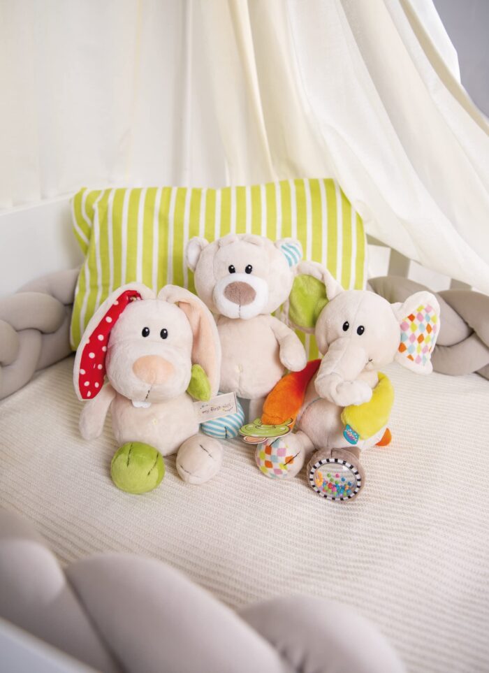 My First NICI Kuscheltier Bär Taps – Plüschtier Stofftier für Babys und Kleinkinder ab durt – Bild 2